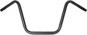 yuksok Ape Hanger Handlebar 10" Ape Hanger Handlebar High Performance Replacement Street Motorcycle Ape Hanger Handle Bar, 22mm Black
