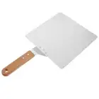 Metal Pizza Peel 10 Inch Pizza Spatula Paddle Square Pizza Paddle Oven