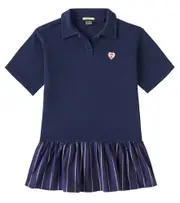 [Scotch & Soda Kids] Scotch & Soda Kids Ruffled cotton polo shirt Y 6 blue