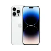 Apple iPhone 14 Pro Max 128GB (Silver) - New Battery [~Renewed: Very Good]