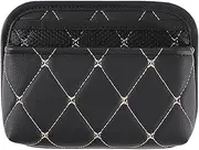 Back Seat Organizer, Car Seat Bag with Door Trash Bin, Vehicle Accessories Container, 8.07x5.91 Inches, Leather Pocket Waterproof Garbage Can, Vehicles, Side or Seatback Storage