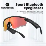 ROCKBROS Bike Bluetooth Polarized Eyeglasses MTB Multifunctional Headset Glasses