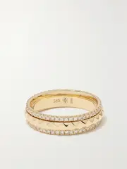 [Jacquie Aiche] Jacquie Aiche - 14-karat Gold Diamond Ring - 6 6 Gold