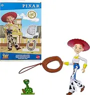 Mattel Disney Pixar Toy Story 12-inch Lasso Jessie Posable Action Figure, Lasso Accessory with Roping Action Doubles as Role Play Accessory