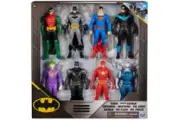 Batman 8 Pack 15cm DC Batman Action Figures Ages 3+ New Toy Superman Joker Flash