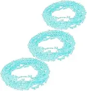GRIRIW 3Pcs Faux Leaves Wreath Garland Artificial Eucalyptus Vines for Indoor Outdoor Decor for Weddings Christmas DIY Crafts and Decoration