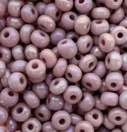SIZE 8/0 ~ PINK OP RB ~ 28 Grams ~ LOOSE GLASS SEED BEADS LOT