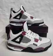 Jordan 4 Retro x Paris Saint-Germain Bordeaux 2023 - CZ5624-100 Men's Size 10