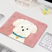 Cute Puppy Mousepad No Slip Rubber Lockedge Mousepad Computer Portable Mouse Mat
