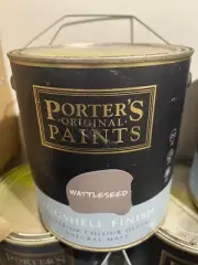 Porter's 4 Litres Wattleseed Eggshell Finish Washable Paint Int/Ext Use