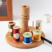 8 Spool Yarn Holder Crochet Thread Rack Knit Wool Ball Holder Embroidery