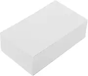 Tofficu 300pcs Blank Paper Cards for Note Taking Memo Writing and DIY Card Making Versatile Scratch Paper for School Office and Creative Projects