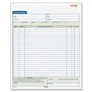 Adams Purchase Order Form - 50 Sheet[s] - Tape Bound - 2 Part - Carbonless -