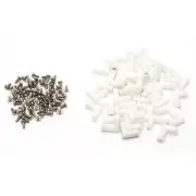 40Pcs/Set L Type PCB Mounting Feet with Screw for Arcade JAMMA MAME Game Board