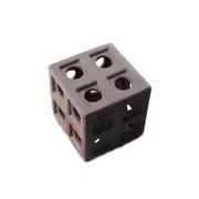 Aquarium Ornament Cave Ceramic Fishes Shrimp Spawning Breeding Rubik's Cube Shelter-ST-140