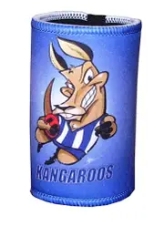 Kangaroos Mascot Paul Harvey Design Can Cooler Stubby Holder