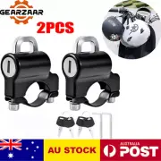Anti-theft Helmet Lock Handlebar Lock Helmet Hook Universal Motorcycle Dirt AU*H
