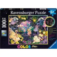 在飛比找momo購物網優惠-【Ravensburger】維寶拼圖 夜光版 仙子花園 10