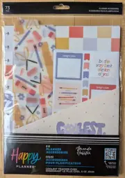 Happy Planner Big Planner Accessories - Coolest Teacher Ever (73 Pieces)