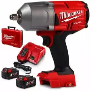 Milwaukee HIGH TORQUE IMPACT WRENCH KIT M18FHIWF12502C 1/2" 18V 5.0Ah Battery