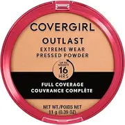 Outlast Extreme Wear 16HR Pressed Powder - 820 Creamy Natural by Covergirl for Women - 0.39 oz Powder
