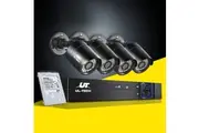 UL-tech CCTV Security System 8CH DVR 4 Cameras 1TB Hard Drive