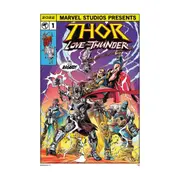 Marvel MCU Thor Love and Thunder Comic Poster 91.5x61cm Hanging Wall Decor