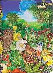Moon Garden Unlined Hardcover Journal