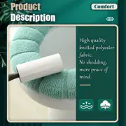 Warmer Washable Mat Cover Pad Green Soft Bathroom Closestool Toilet Seat
