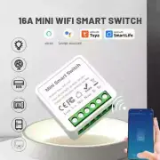 Tuya ZigBee / WiFi Mini Smart Switch 16A 2 Way Control Smart Home Automation Mod