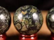 KAMBABA JASPER Crystal Sphere, Crystal Ball, Housewarming Gift, Home Decor E0618