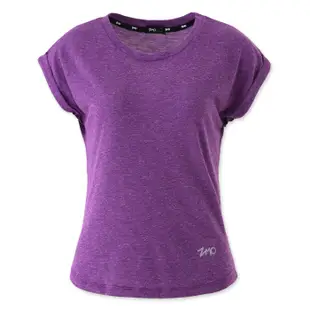 【ZMO】女木醣醇涼感短袖衫-深紫 涼感衣