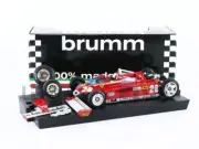 BRUMM 1/43 - FERRARI 126 C2 - MONTE-CARLO 1981 VERSION TRANSPORT (D. PIRONI) R36