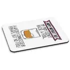 Happy Mother's Day Whisky Connoisseur PC Computer Mouse Mat Pad Mum Drunk Funny