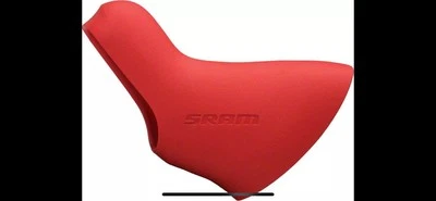 SRAM RED Cable Brake Doubletap Drop Bar Lever Hoods, Red, Pair for 10 Speed