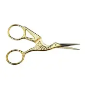 Embroiderymaterial Stork Embroidery Scissors For Cross Stitch Sewing Craft Shear