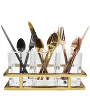 Godinger Aspen Gold Flatware Caddy