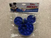 Disney Mickey Mouse Popper Fidget Keychain NEW