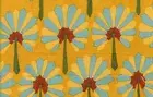 KAFFE FASSETT PALM FAN OCHRE 1 yard GP114 original issue