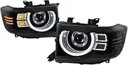 Headlight Assembly For Toyota For Land For Cruiser LC70-LC79 Headlamp 2007-2020 LED Projector Head Lamps Turn Signal Car Lights Car HeadLight Assembly