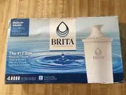 (Pack of 4) Brita Water Pitcher Replacement Filters NEW