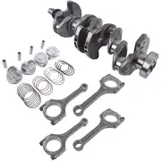 Crankshaft + 4x Connecting Rod Piston Rings Kit For Hyundai Accent Kia Rio 12-17 (for: Hyundai)
