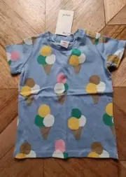 Seed Heritage - Baby Boys Icecream Print Summer T-Shirt/Top - Size 0/6-12 Months