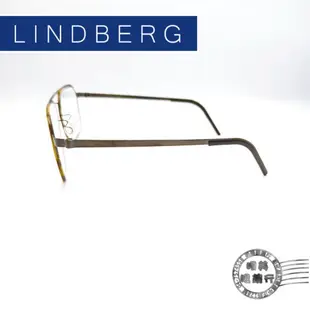 ◆明美鐘錶眼鏡◆/ LINDBERG/輕量無螺絲細金屬/丹麥手工鏡框/4753 COL.PU9/光學鏡框