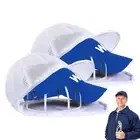 2 Pack Hat Washer Baseball Cap Cleaner Machine Washing Cage Holder Frame Net