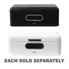 Avanti Retro Bread Bin Large Sleek Modern Design Lightweight Powder Coated