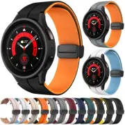 Magnetic Silicone Band Strap For Samsung Galaxy Watch 6/5/4 6 Classic 40/44/47mm