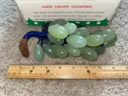 Vintage Grape Cluster-Made with stones such as agate, rose-quartz, Hsiu Yen jade