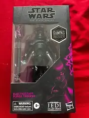 STAR WARS BLACK SERIES ELECTROSTAFF PURGE TROOPER + FREE SHIPPING