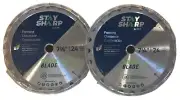 2pk Stay Sharp By EAB 7-1/4” X 24 Tooth X 5/8” Arbor Green Blade Framing Blade